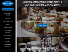 Tablet Screenshot of elevenfortynine.com